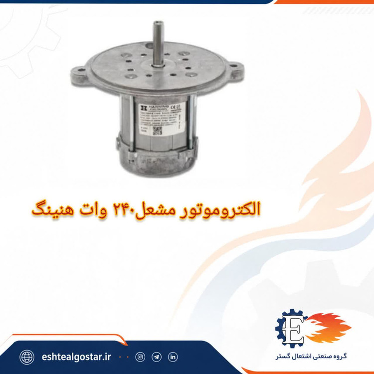 الکتروموتور مشعل240 وات هنینگ